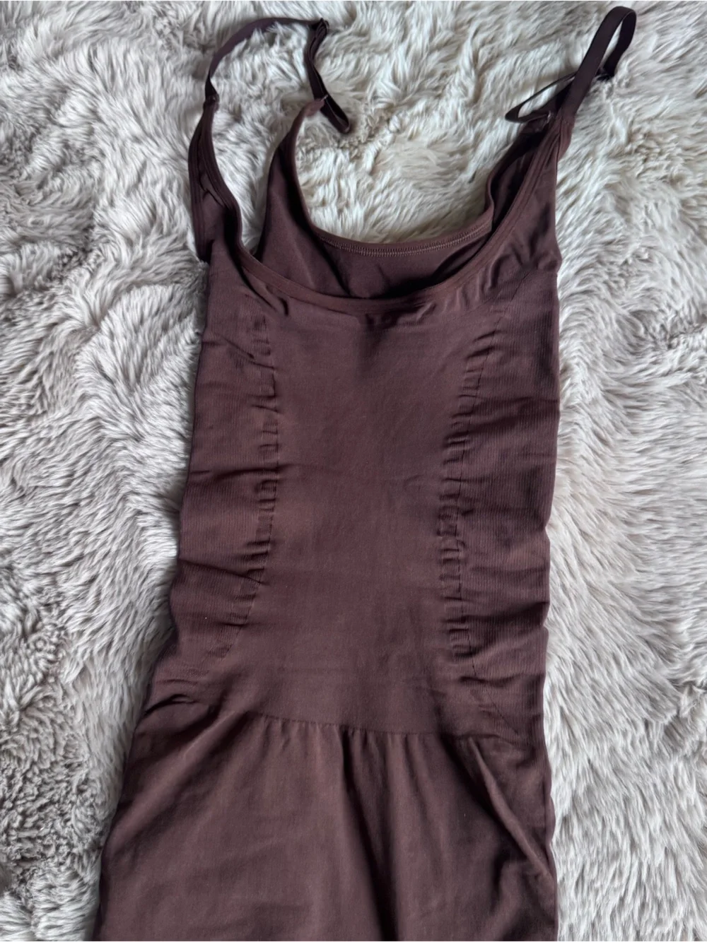 SKIMS Brown Sculpting Shapewear Dress - Picture 3 of 4